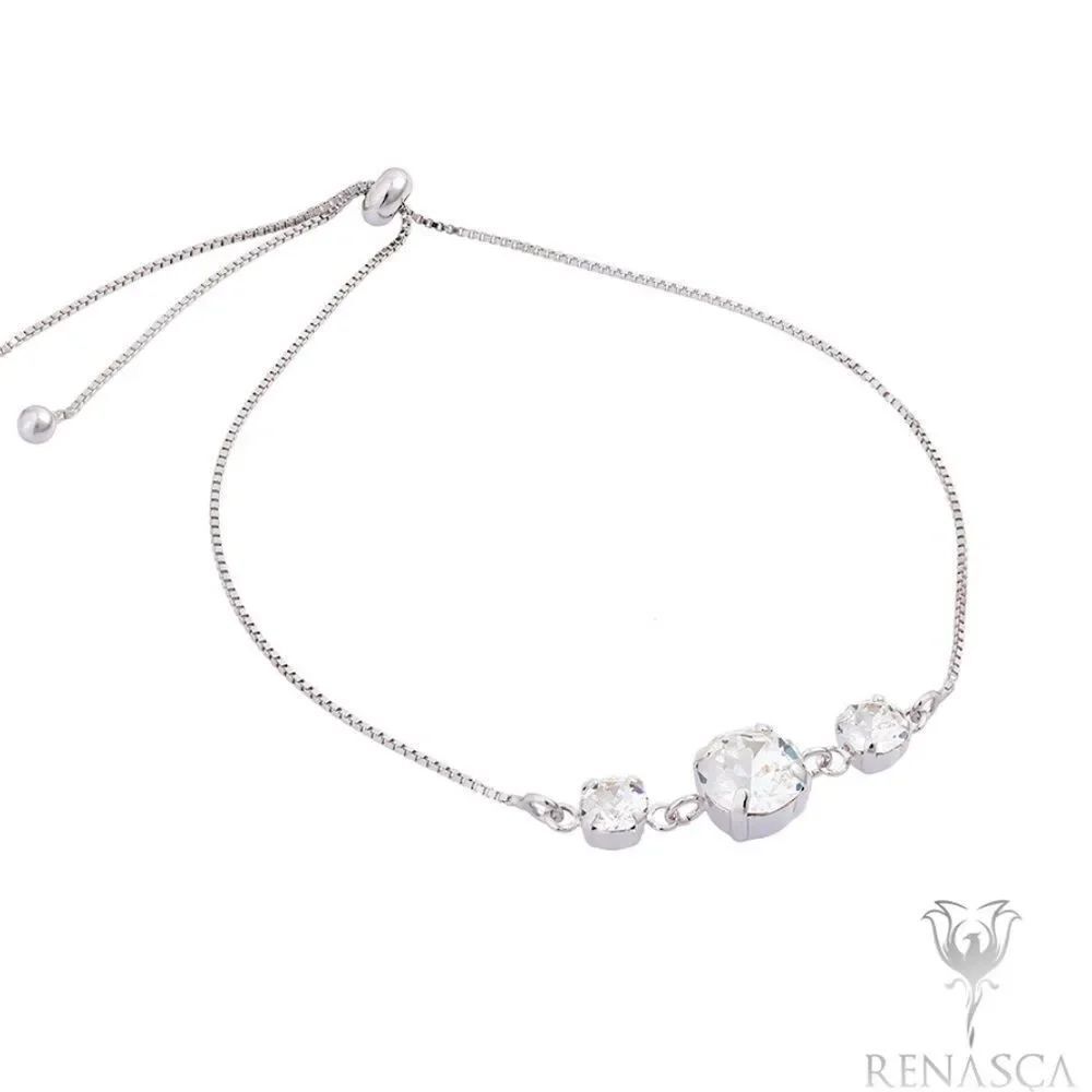 Swarovski authentic Crystals Pull Tie bracelet